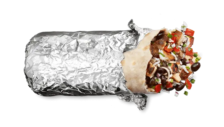 Chipotle burrito